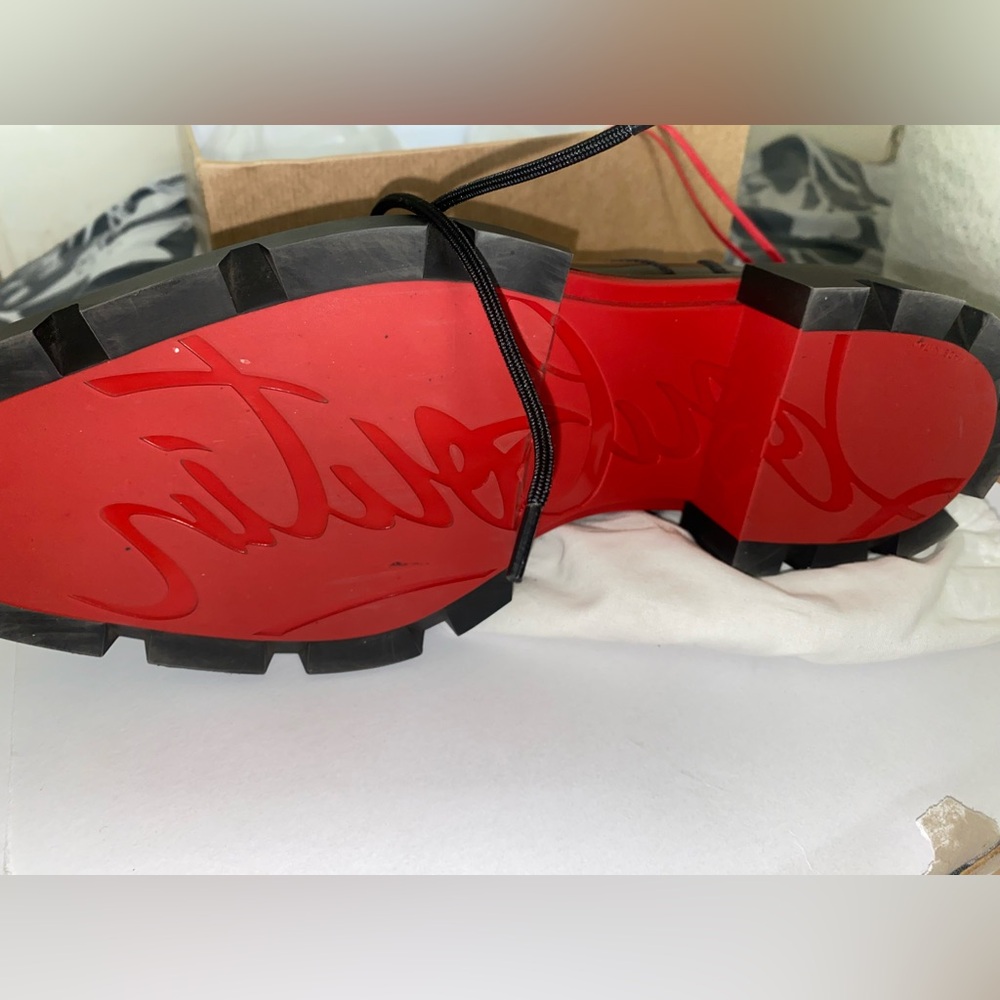 Christian Louboutin Black Shoes with Signature Red Soles